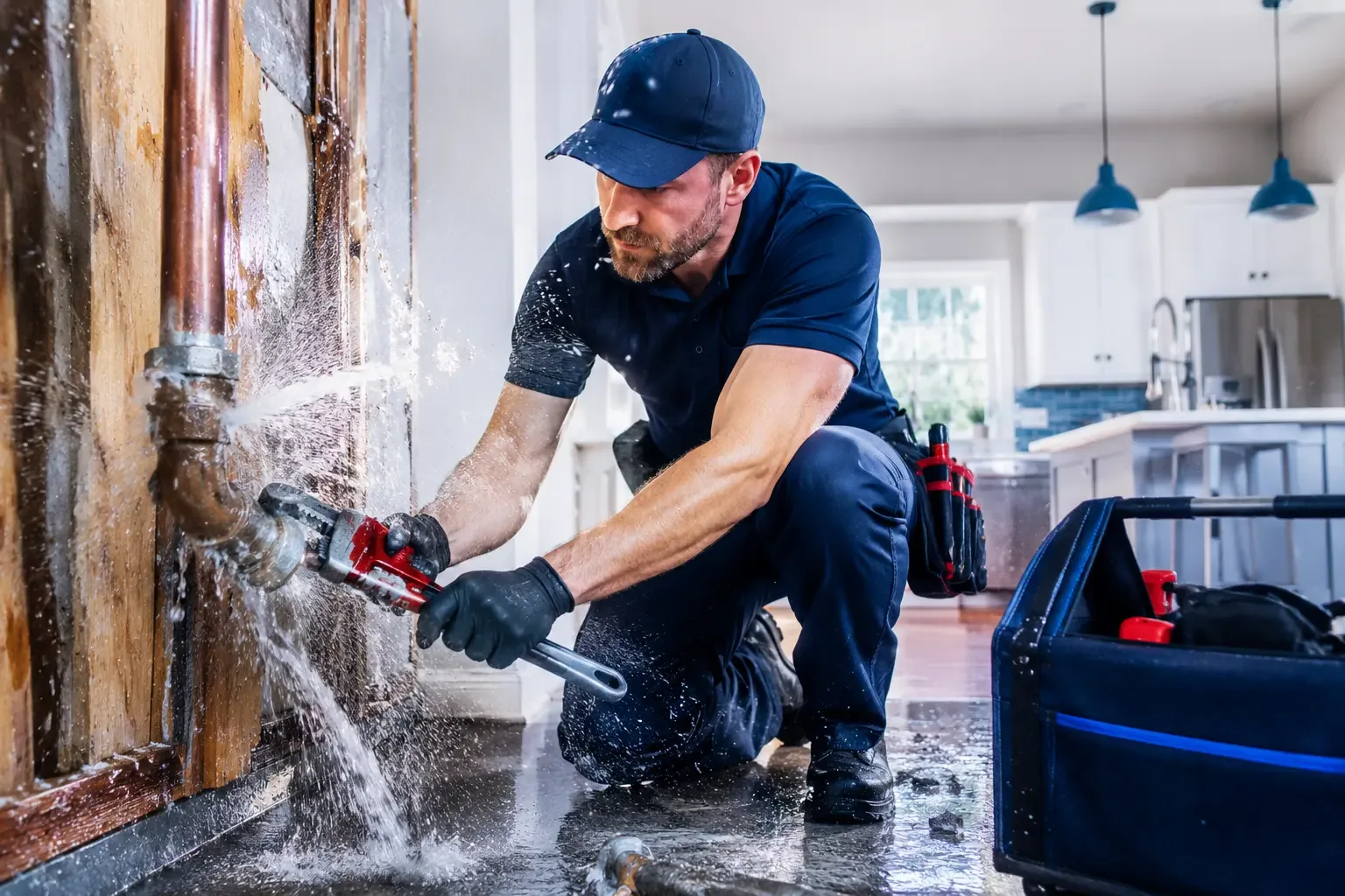 Local emergency pipe repair professionals in Heidrick, KY